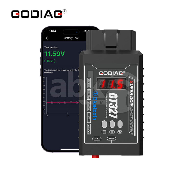 GODIAG GT327 SUPER DOIP ENET ELM327 v1.5 Bluetooth OBD II Scanner for iOS / Android / Windows