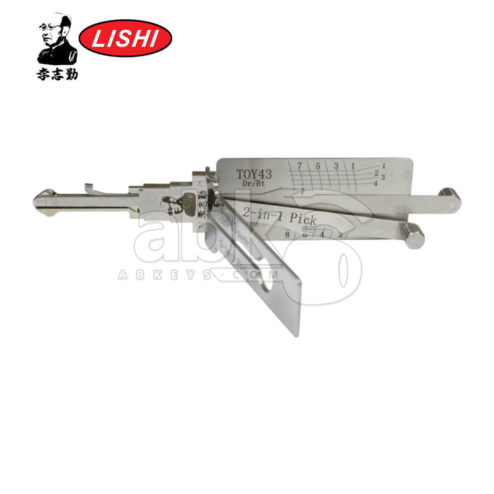 Original Lishi TOY43 8Cut 2-in-1 Pick & Decoder for Toyota Lishi Tool - ABK-4017 - ABKEYS.COM