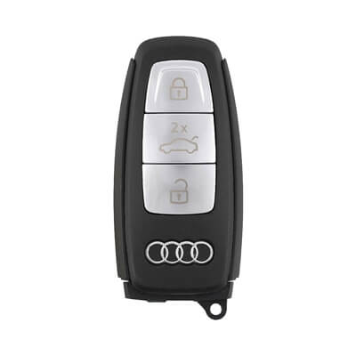 Чехол Смарт-Ключа Audi 2021-2026 3Кнопки Системы MLB Хромированный