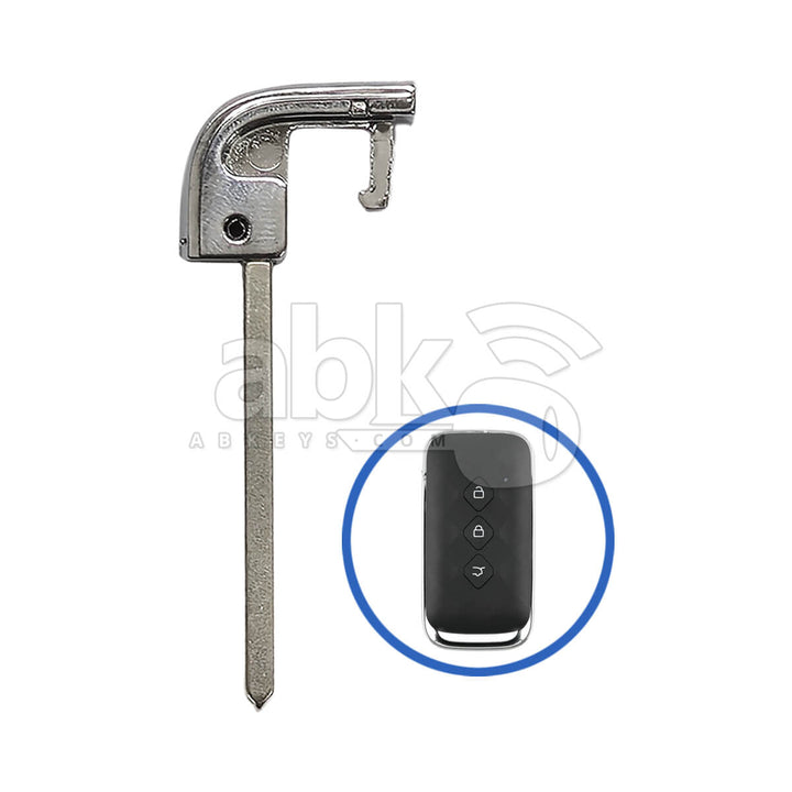 Genuine Chevrolet Captiva 2022-2025 Smart Key Blade HU100 - ABK-4433 - ABKEYS.COM