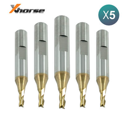 Condor XC-Mini Plus Dolphin Cutter 2.50mm By Xhorse XCMN07EN 5Pcs Bundle