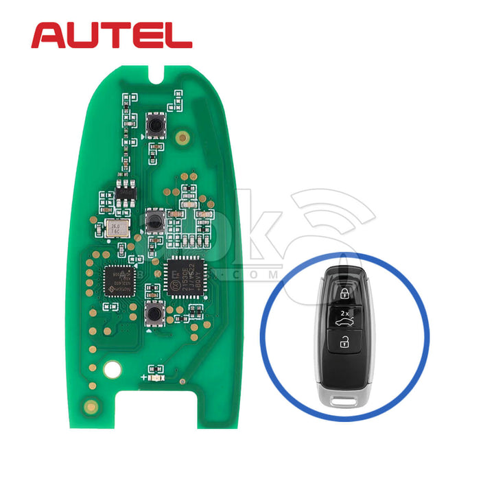 Autel Universal Smart Key PCB For Audi MLB 3Buttons IKEYAU003AL