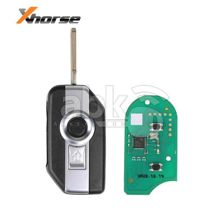 Xhorse Bmw Motorcycle Smart Key XSBMM0GL XM38 2Buttons - ABK-4488-XSBMM0GL - ABKEYS.COM