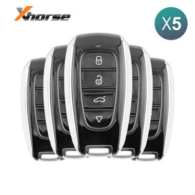 Xhorse Смарт-Ключ Универсальный XSSBR0EN Стиль Subaru XM38 4Кнопки 5 шт Лот