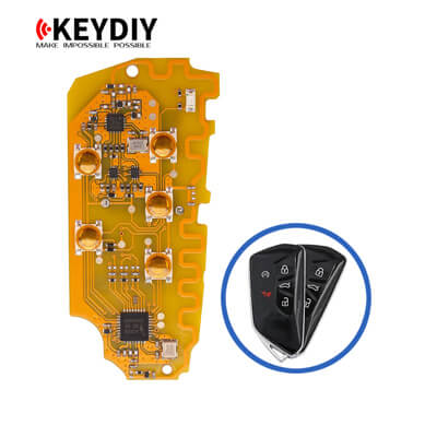 KeyDiy KD Volkswagen Audi 5C 5D MQB49 Smart Key Board 5Buttons FGB25-5
