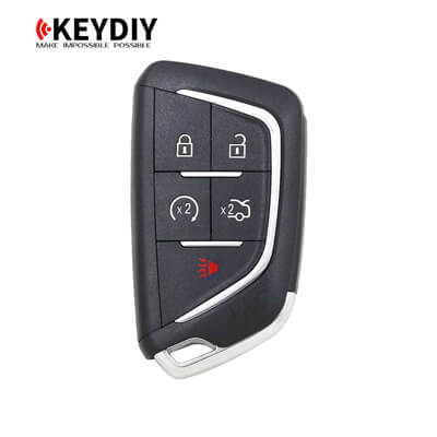KeyDiy KD Clé Intelligente Universelle Série ZB Type Cadillac Avec 5Boutons ZB07