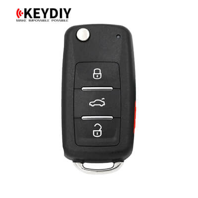 KeyDiy KD Clé Intelligente Universelle Série ZB Type Volkswagen Avec 4Boutons ZB202-4