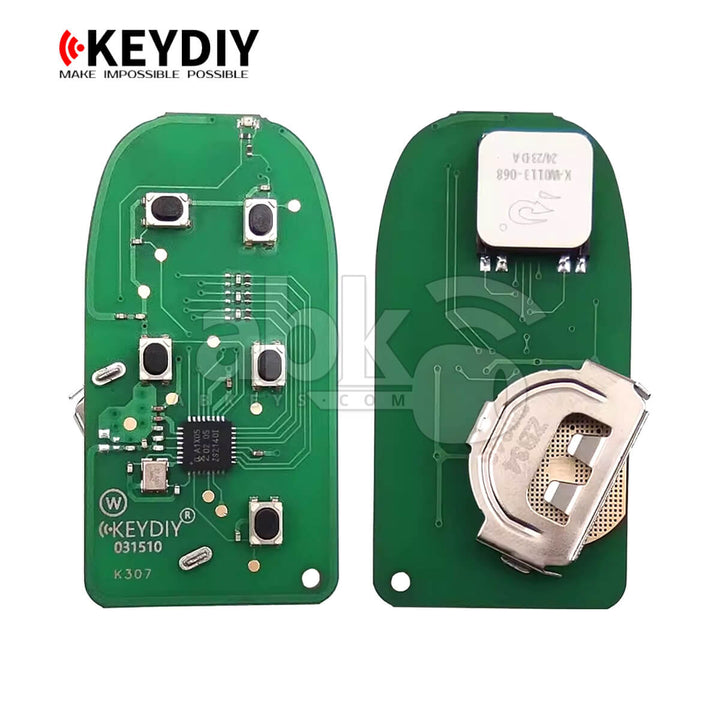 KeyDiy KD Universal Smart key ZB Series Jeep Type With 5Buttons ZB34-5 - ABK-4499-ZB34-5