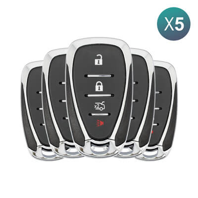 Chevrolet Camaro, Malibu 2016-2020 Clé Intelligente, 4Boutons 13584504 433MHz, HYQ4EA 5 pièces Lot