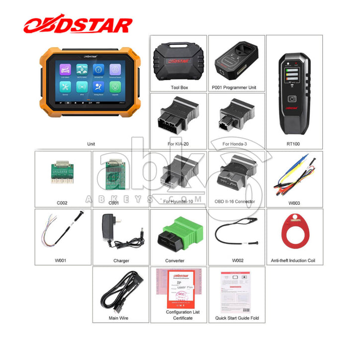 OBDStar X300 DP Plus Universal OBD Key Programmer By OBDSTAR - ABK-4568 - ABKEYS.COM