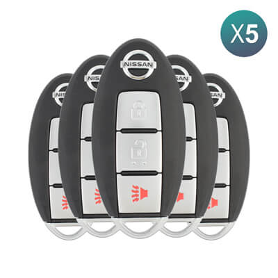Nissan Rogue 2014-2016 Clé Intelligente, 3Boutons 285E3-4CB1A 433MHz, KR5S180144106 5 pièces Lot