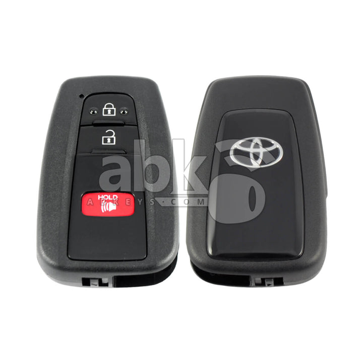 Toyota Rav4 Prius Corolla C-HR 2018+ Smart Key Cover 3Buttons - ABK-4698-LG - ABKEYS.COM