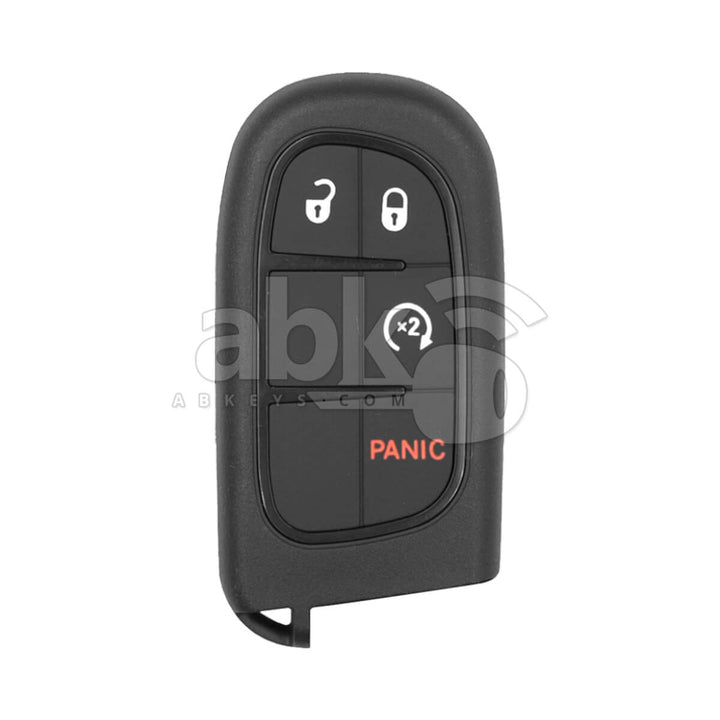 Jeep Cherokee Dodge Ram 2014+ Smart Key Cover 4Buttons - ABK-4766 - ABKEYS.COM