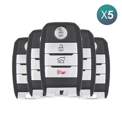 Kia Sorento 2018-2020 Clé Intelligente, 4Boutons 95440-C6100 433MHz, TQ8-FOB-4F06 5 pièces Lot
