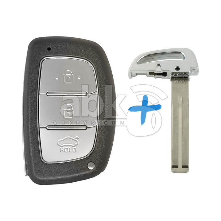 Hyundai Tucson 2016+ Smart Key 3Buttons 95440-D3000 433MHz FOB-4F11 - ABK-4959 - ABKEYS.COM