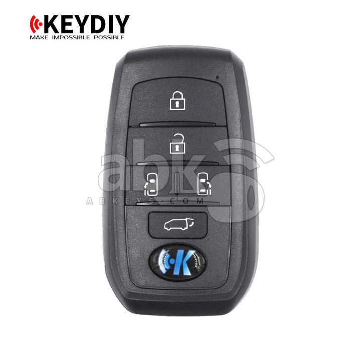 KeyDiy TB01-5 Toyota Universal Smart Key 5Buttons With 8A Transponder - ABK-5092-TB01-5 - ABKEYS.COM