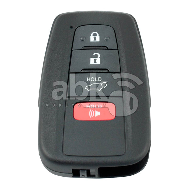KeyDiy TB36-4 Toyota Universal Smart Key 4Buttons With 8A Transponder SUV Version