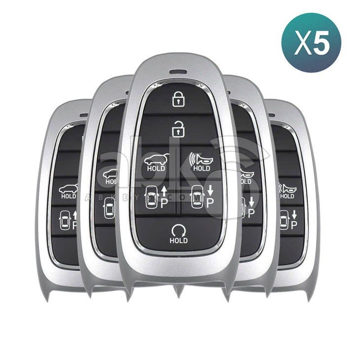 Genuine Hyundai Tucson 2023-2024 Smart Key 7Buttons 95440-N9082 433MHz TQ8-FOB-4F28 5Pcs Bundle