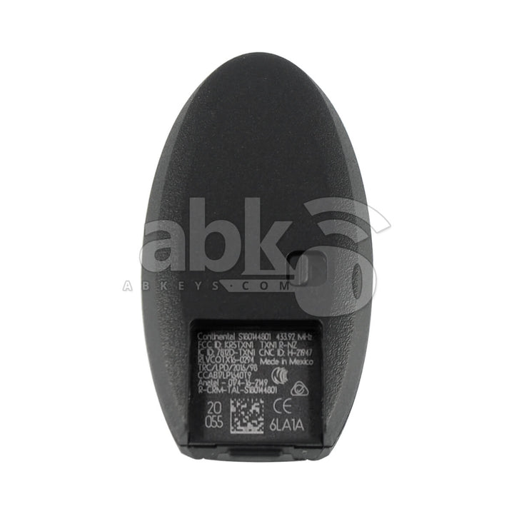 Genuine Nissan Sentra 2020+ Smart Key 4Buttons 285E3-6LA1A 433MHz KR5TXN1 - ABK-5192 - ABKEYS.COM