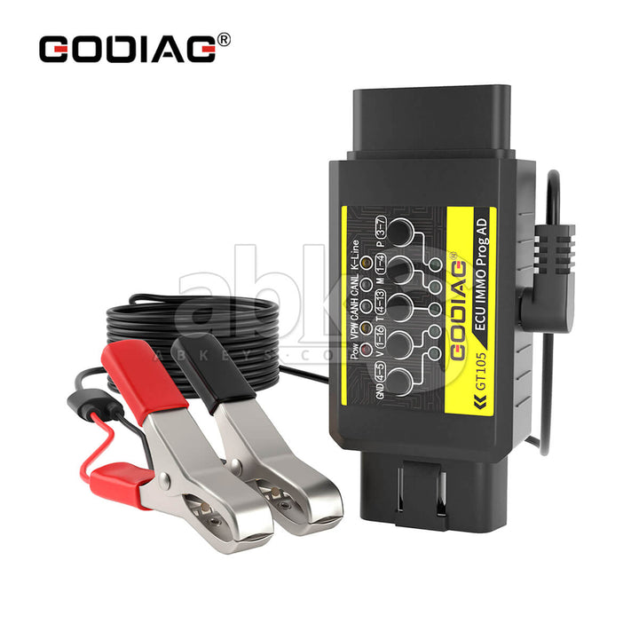 GODIAG ECU IMMO Prog AD GT105 OBD II Break Out Box ECU Connector - ABK-519 - ABKEYS.COM