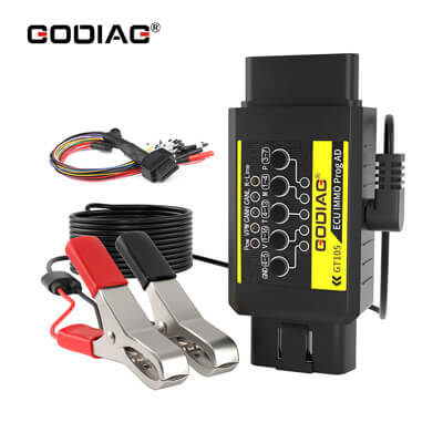 Адаптер GODIAG ECU IMMO Prog AD GT105 OBD II Коробка Полный Протокол OBD2 Jumper Универсальный