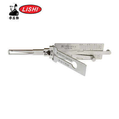 Оригинальная Отмычка и Декодер Lishi HU101 V3 3-в-1 для Ford Инструмент Lishi