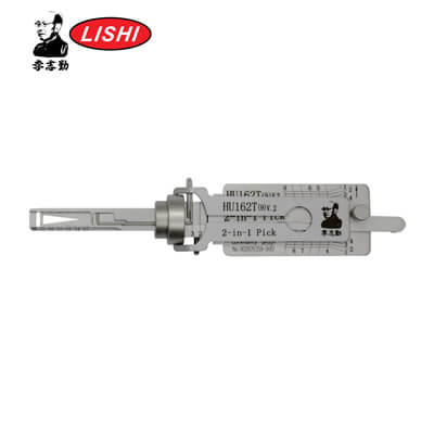 Ferramenta Lishi Original HU162-SC9 9Cut V2 Abertura e Decodificador 2-em-1 para VW 2015+ Lishi