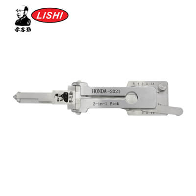 Original Lishi Honda 2021+ 2-en-1 Herramienta Apertura & Decodificador Lishi