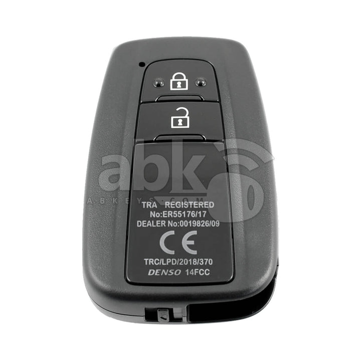 Genuine Toyota Land Cruiser Prado 2020+ Smart Key 2Buttons 89904-60V50 433MHz 14FCC P1 A9