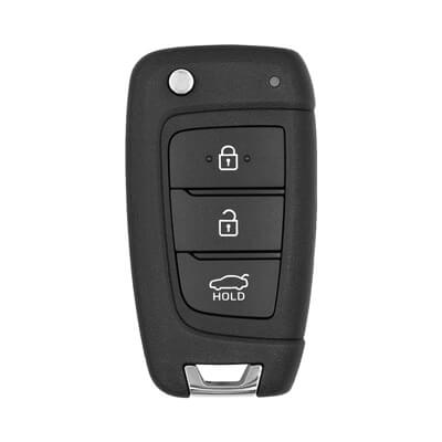 Genuine Hyundai Accent 2024 - 2025 Flip Remote 3Buttons 95430 - AY000 433MHz MBEC3TX2004 - ABK