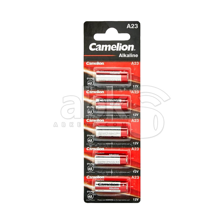 Camelion Remote Battery 23A For Remotes & Smart Keys 5Pcs Set - ABK-540-23A-SET5 - ABKEYS.COM