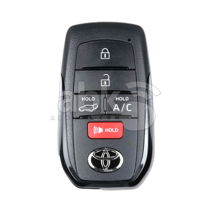 Toyota Bz4X 2023-2024 Smart Key 5Buttons 8990H-42520 315MHz HYQ14FBX P1 BA - ABK-5522 - ABKEYS.COM