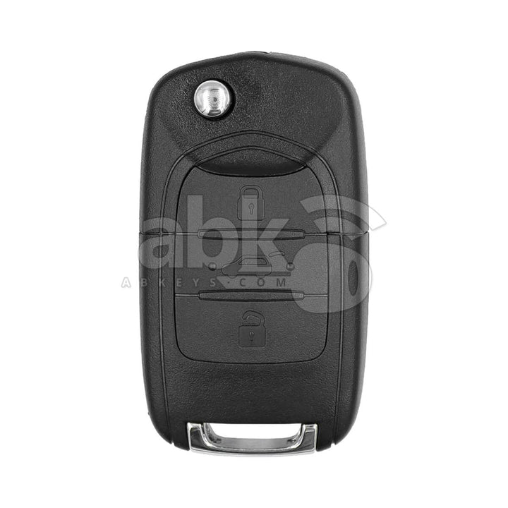 Genuine Chevrolet Captiva 2020-2023 Flip Remote 3Buttons 23611464 433MHz - ABK-5530 - ABKEYS.COM