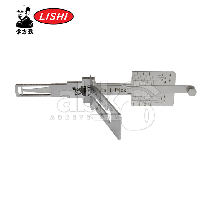 Original Lishi TOY2T V4 with CutOut 2-in-1 Pick & Decoder for Toyota & Lexus Lishi Tool - ABK-5562