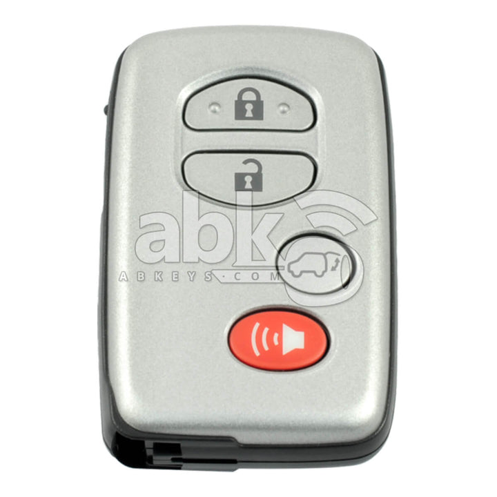 Toyota Highlander Kluger 2007 + Smart Key 4Buttons 89904-48B70 314MHz B77EH P1 98 - ABK-560