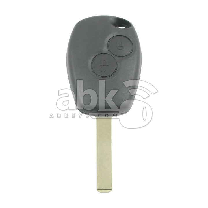 Renu Trafic 2014-2019 Key Head Remote 2Buttons 433MHz VA2 - ABK-5683 - ABKEYS.COM