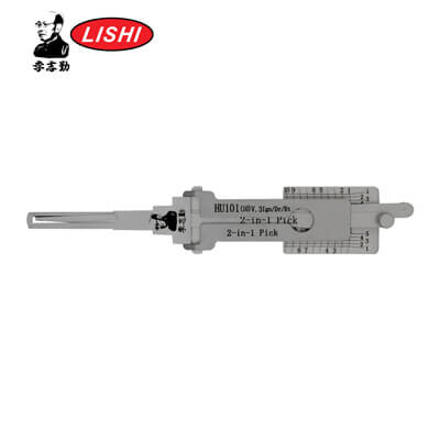 Оригинал Lishi HU101 V3 с Вырезом 3-в-1 Отмычка и Декодер для Land Rover 2024+ Инструмент Lishi