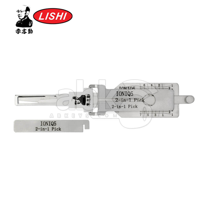 Original Lishi Ioniq5 with CutOut 2-in-1 Pick & Decoder HU134 for Hyundai - Kia Lishi Tool Anti