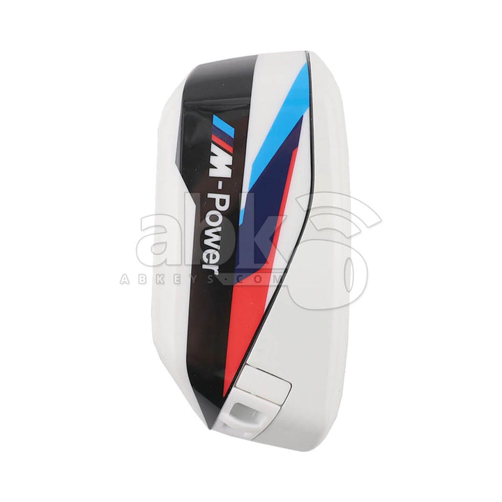 Bmw 2022-2026 Smart Key Cover, 4Buttons For KD, Xhorse, Lonsdor White