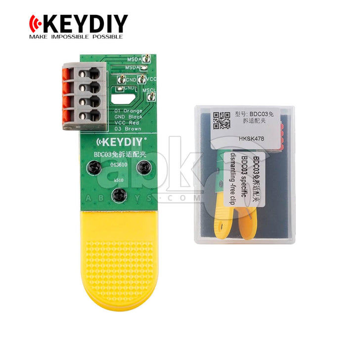 KeyDiy BMW BDC3 Specific Dismantling-free Clip Adapter for KD-X4, KD-MAX and Other BDC3 Devices HKSK478