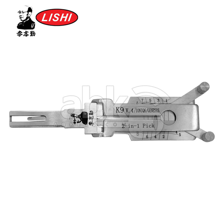 Original Lishi K9-V4 with CutOut 2-in-1 Pick & Decoder For Kia & Hyundai 2022+ Lishi Tool