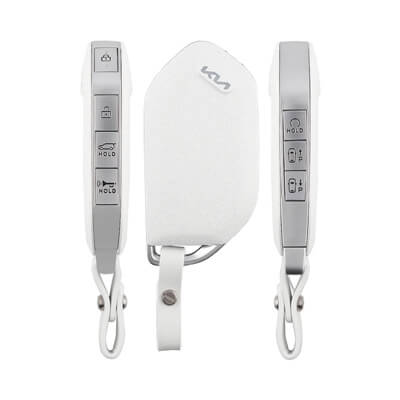 Genuine Kia Ev4 2025-2026 Smart Key, 7Buttons 95440-EZ300 433MHz, TQ8-FOB-4FA1U44 White