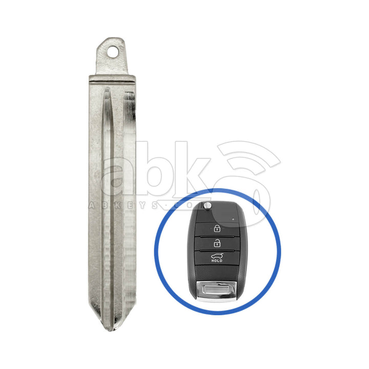 Kia 2013 + Flip Remote Key Blade HYN14 - ABK-627 - ABKEYS.COM