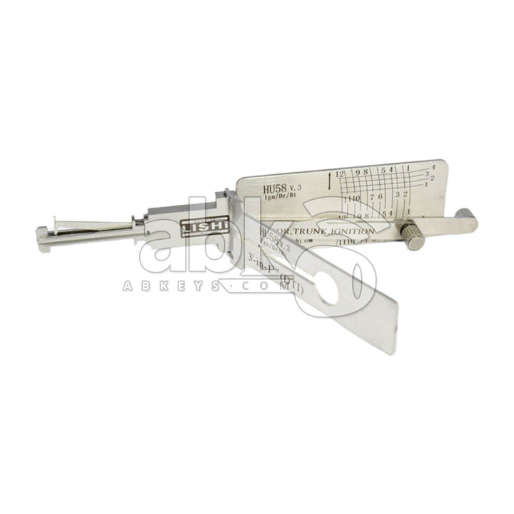 Genuine Lishi Mercedes & Bmw Kit of 5 Pick / Decoder Tools - ABK-666-GLISHI-EUROPE-PK - ABKEYS.COM
