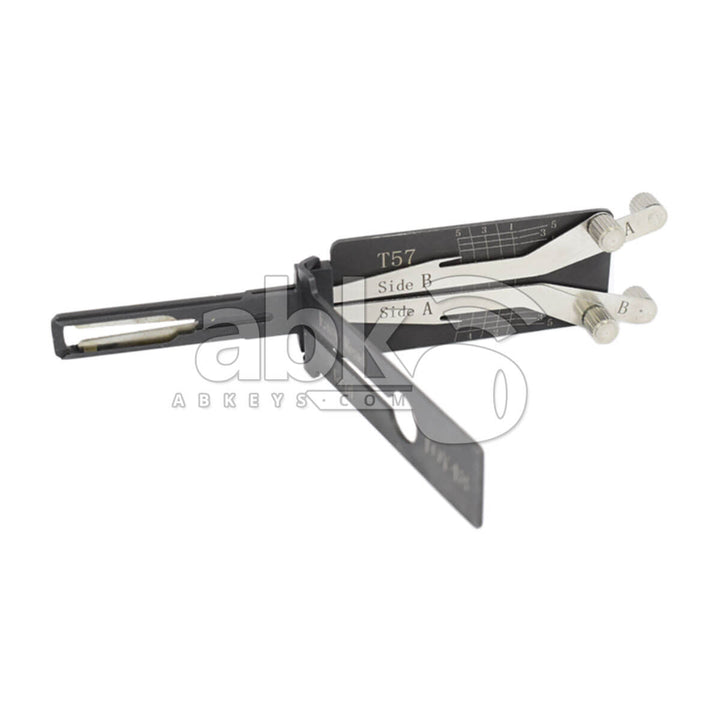 Genuine Lishi Toyota Kit of 5 Pick / Decoder Tools - ABK - 666 - GLISHI - TOY - PK ABKEYS.COM