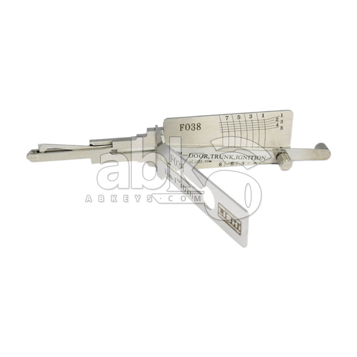 Genuine Lishi American Cars Kit of 6 Pick / Decoder Tools - ABK - 666 - GLISHI - USA - PK ABKEYS.COM