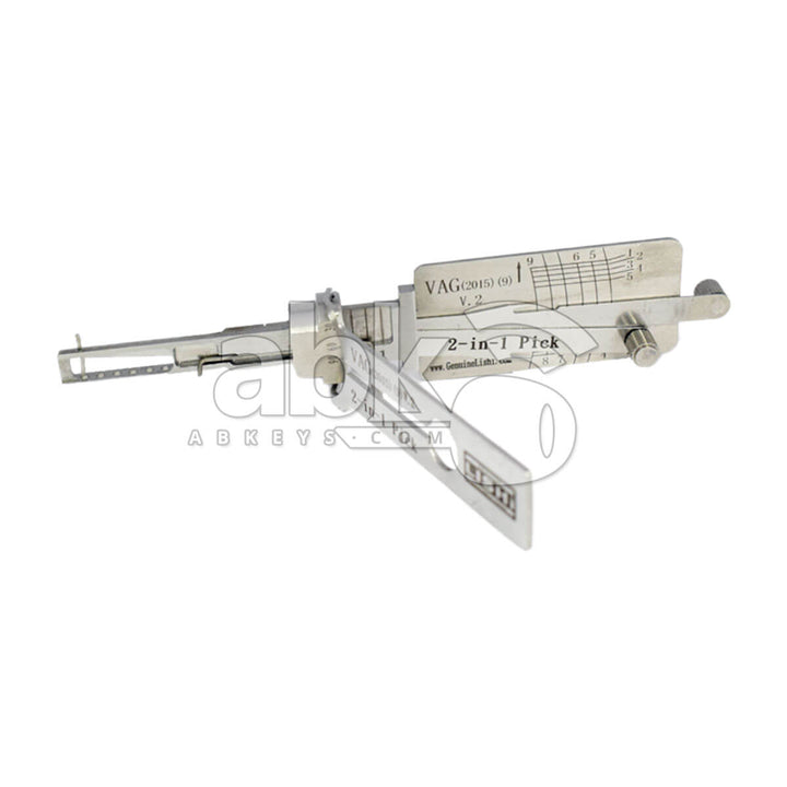 Genuine Lishi VAG Group Kit of 5 Pick / Decoder Tools - ABK - 666 - GLISHI - VAG - PK ABKEYS.COM