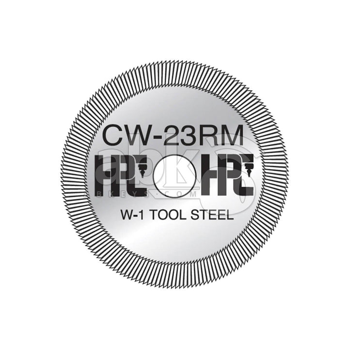 HPC CW-23RM Cutter Single Angle 45Deg For 9120 CW-23RM - ABK-68 - ABKEYS.COM