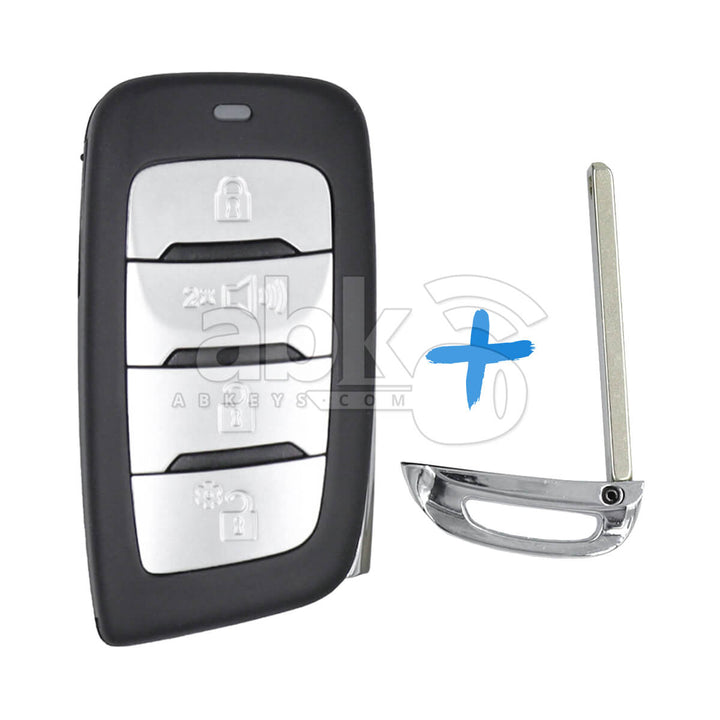 Genuine Changan Kaicheng F70 2020+ Smart Key 4Buttons 3608030-BU31 433MHz - ABK-692-KB - ABKEYS.COM