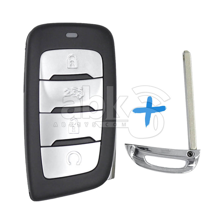 Genuine Changan CS35 Plus 2021+ Smart Key 4Buttons 3608030-BQ01-AA 433MHz - ABK-699-KB - ABKEYS.COM